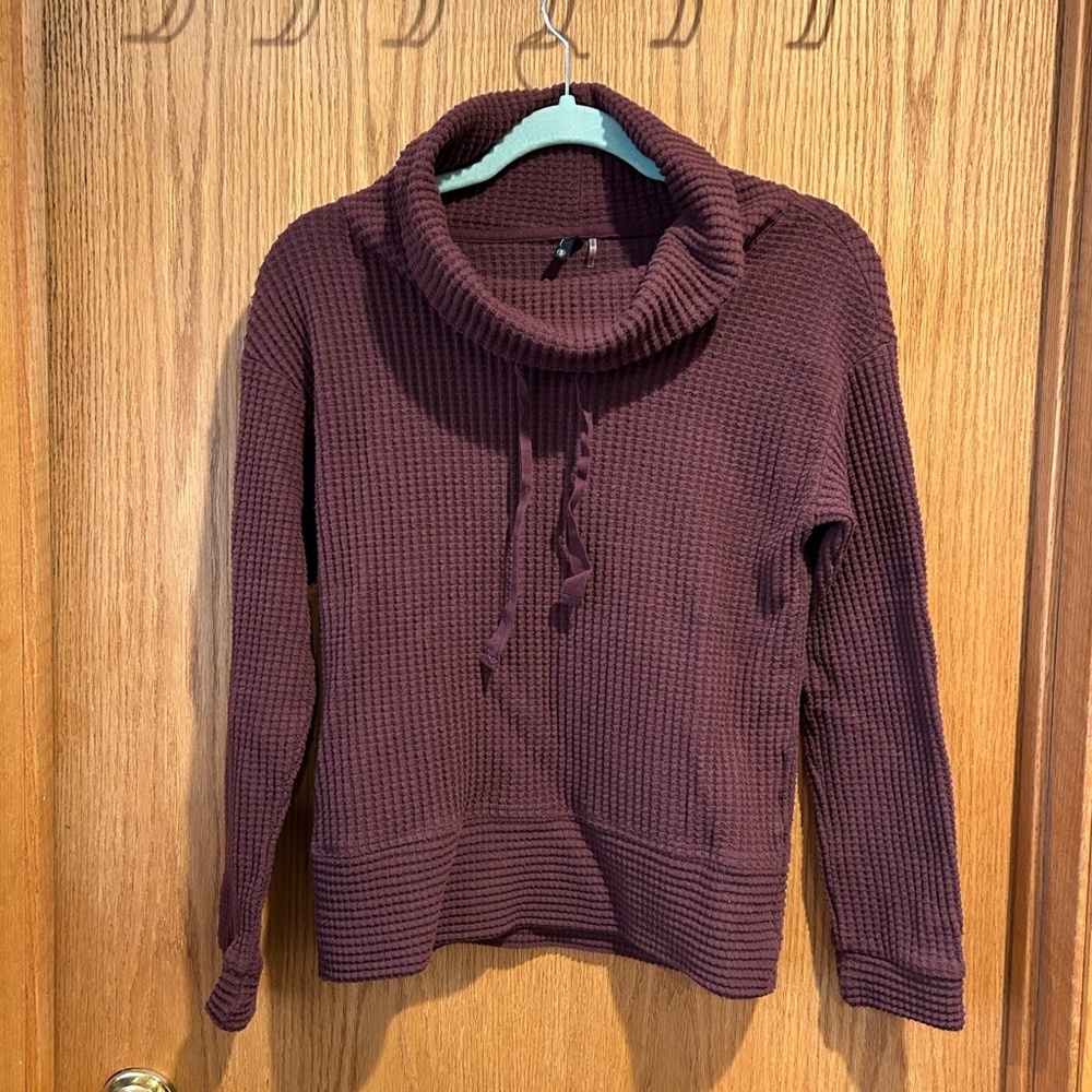 North River cowl neck sweater size small